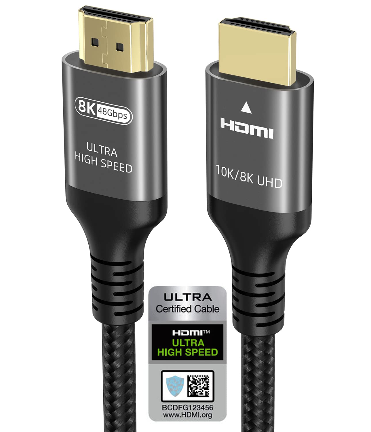 Ubluker 10K 8K 4K HDMI Cable 48Gbps...