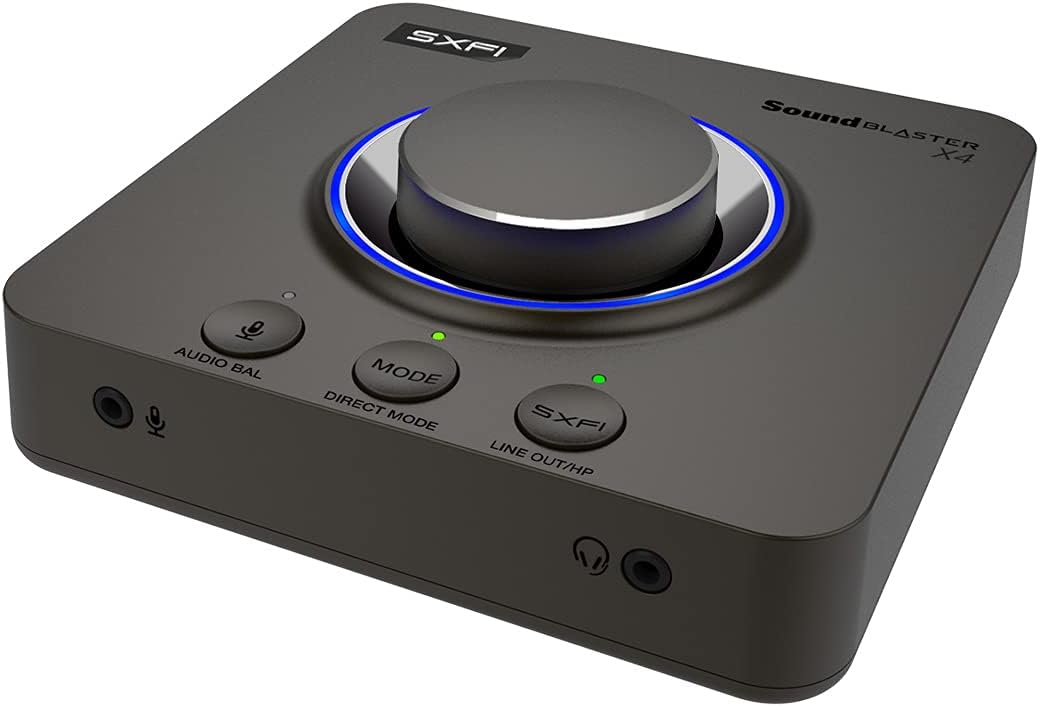 Sound Blaster X4, External USB DAC ...