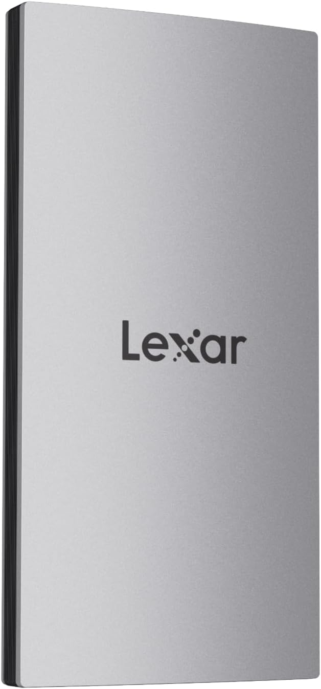Lexar ES3 1TB Portable SSD Silver, ...