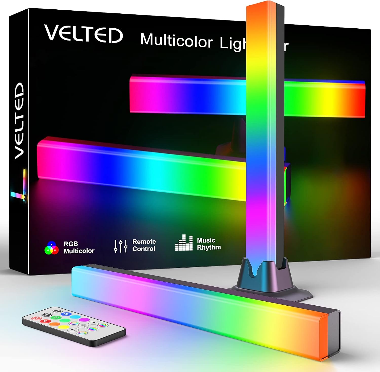 RGB Light Bar Music Sync RGB IC LED...