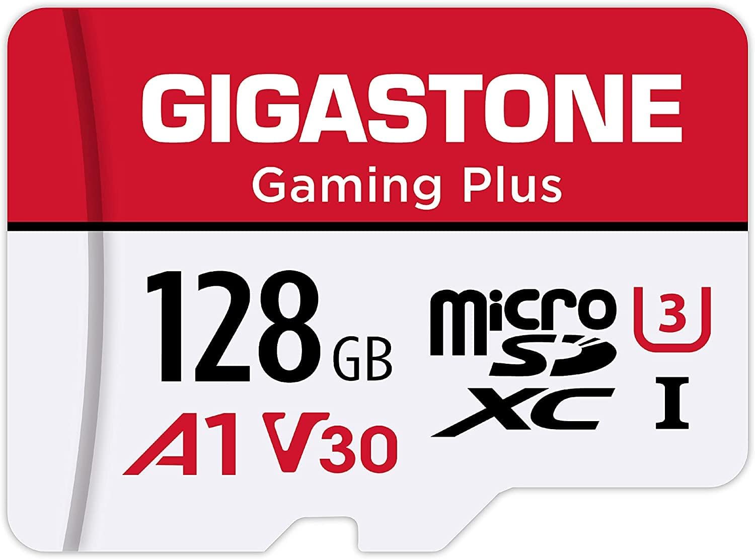 [Gigastone] 128GB Micro SD Card, Ga...