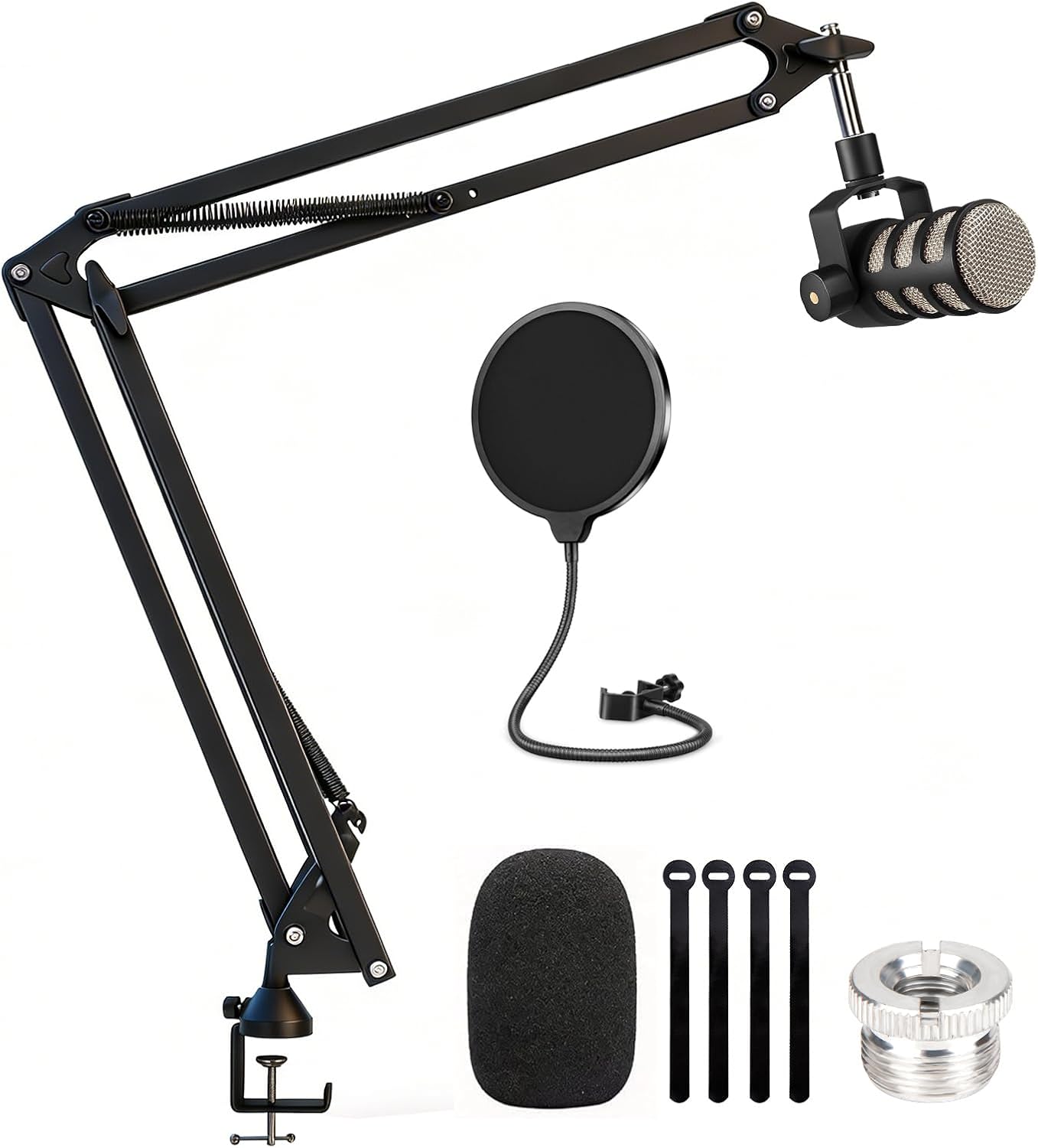 Heavy Duty Mic Boom Arm for Rode Po...