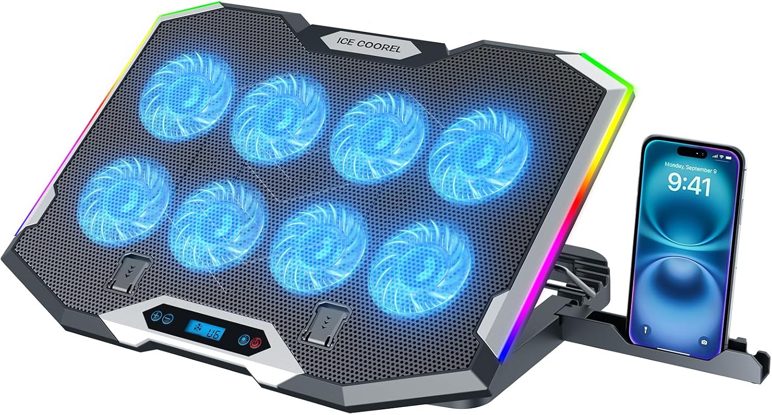 ICE COOREL Gaming Laptop Cooling Pa...