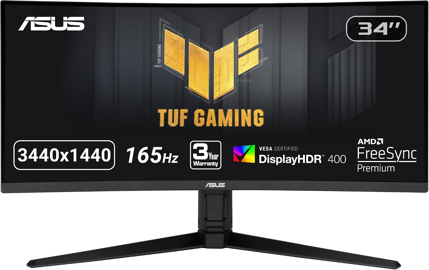 ASUS TUF Gaming VG34VQL1B 34 Inch 1...