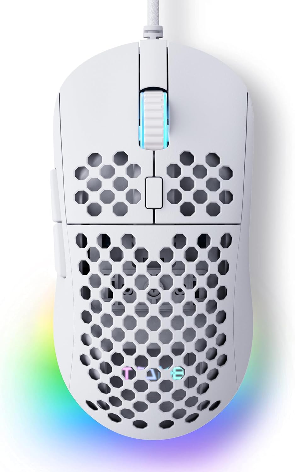 TMKB Falcon M1SE White Gaming Mouse...