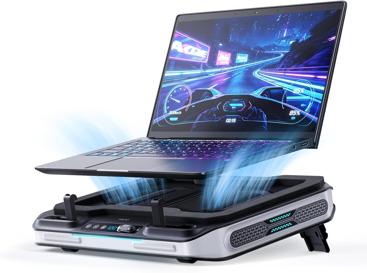 llano V11 Pro Laptop Cooling Pad, G...