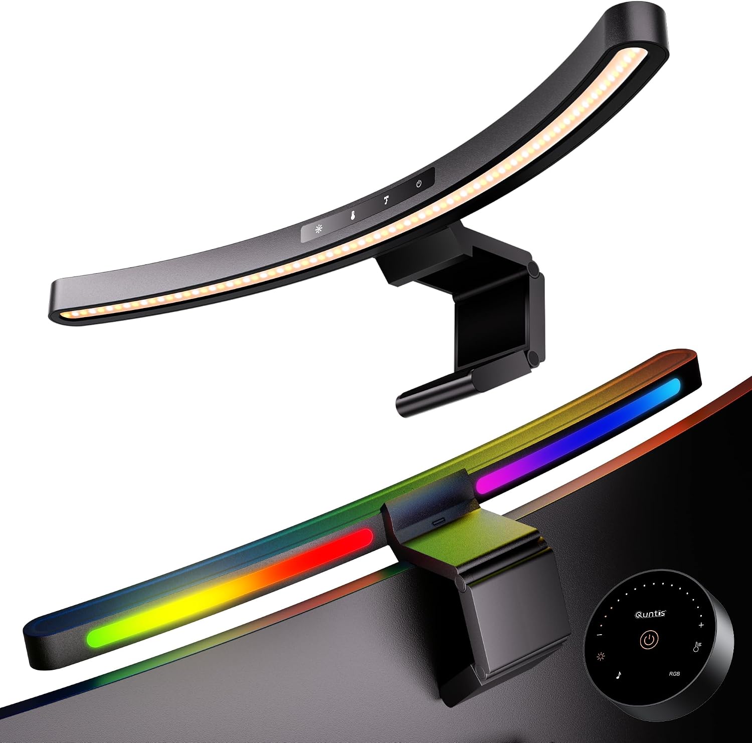 Quntis 17.7” Curved Monitor L...