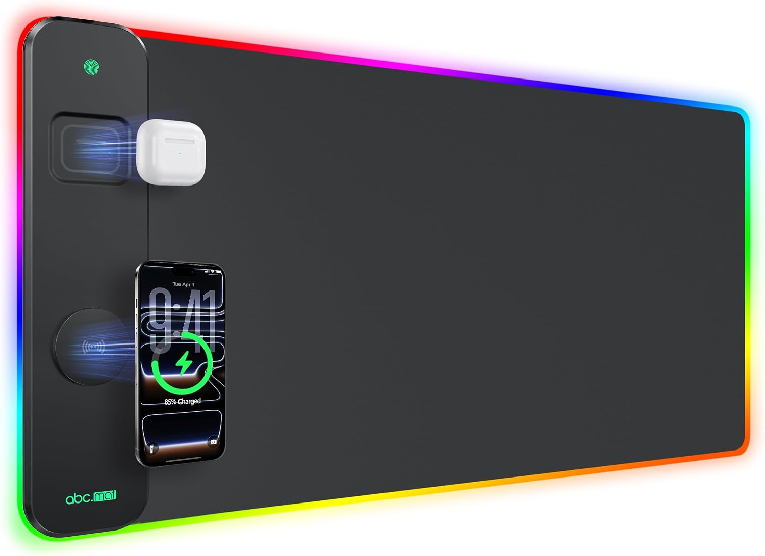 Magnetic Wireless Charging Mouse Pa...