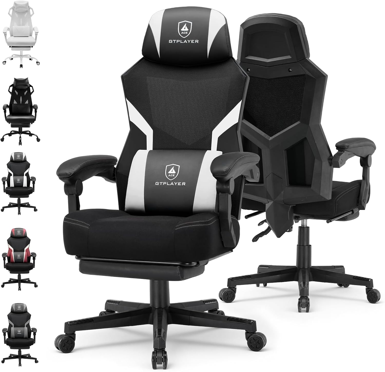GTPLAYER Computer Chair with Adjust...