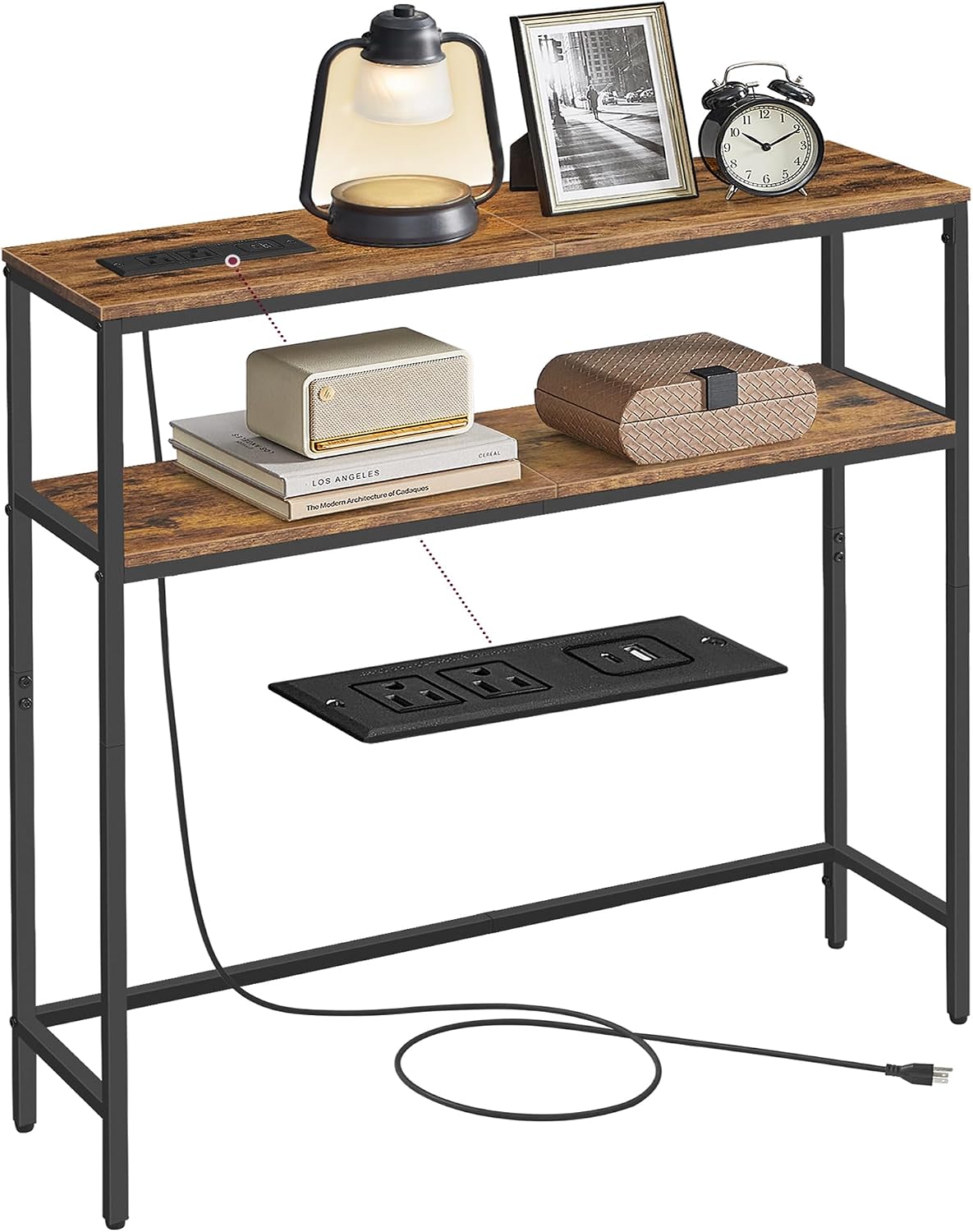 VASAGLE 31.5″ Console Table w...