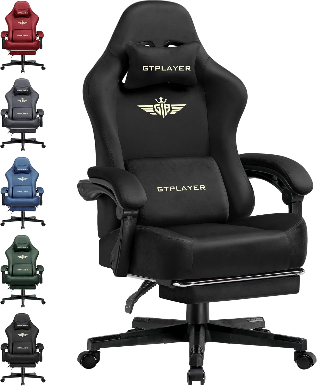 GTPLAYER Big and Tall Gaming Chair ...