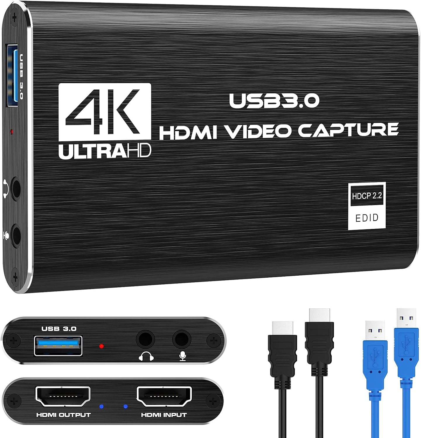 Capture Card, 4K HDMI Video Capture...
