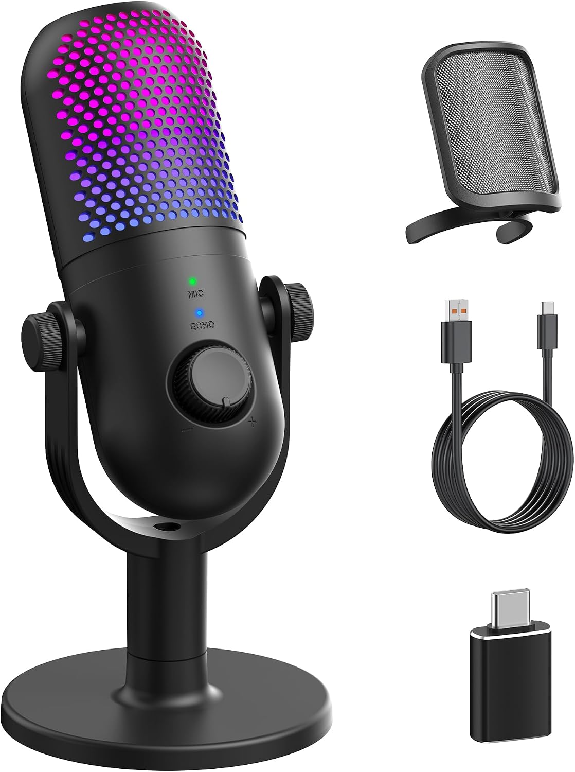 USB Microphone for PC Gaming: Conde...
