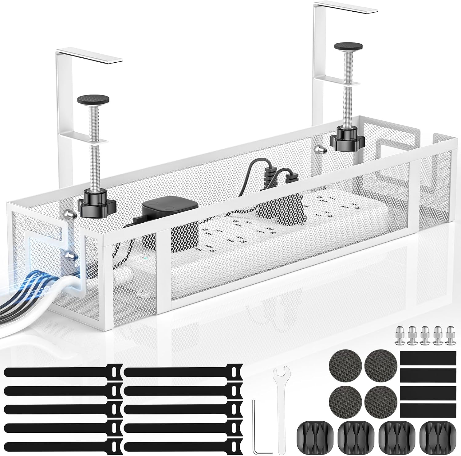 Under Desk Cable Management Tray, 1...