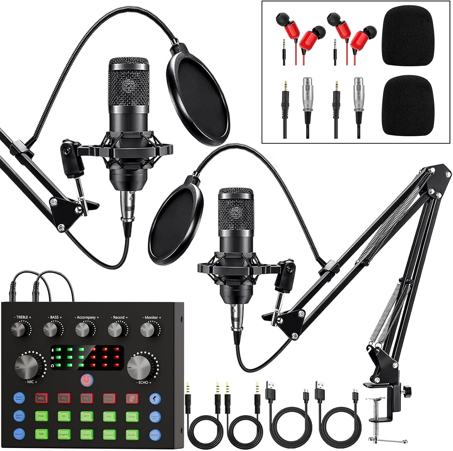Brvomussy Podcast Equipment Bundle ...