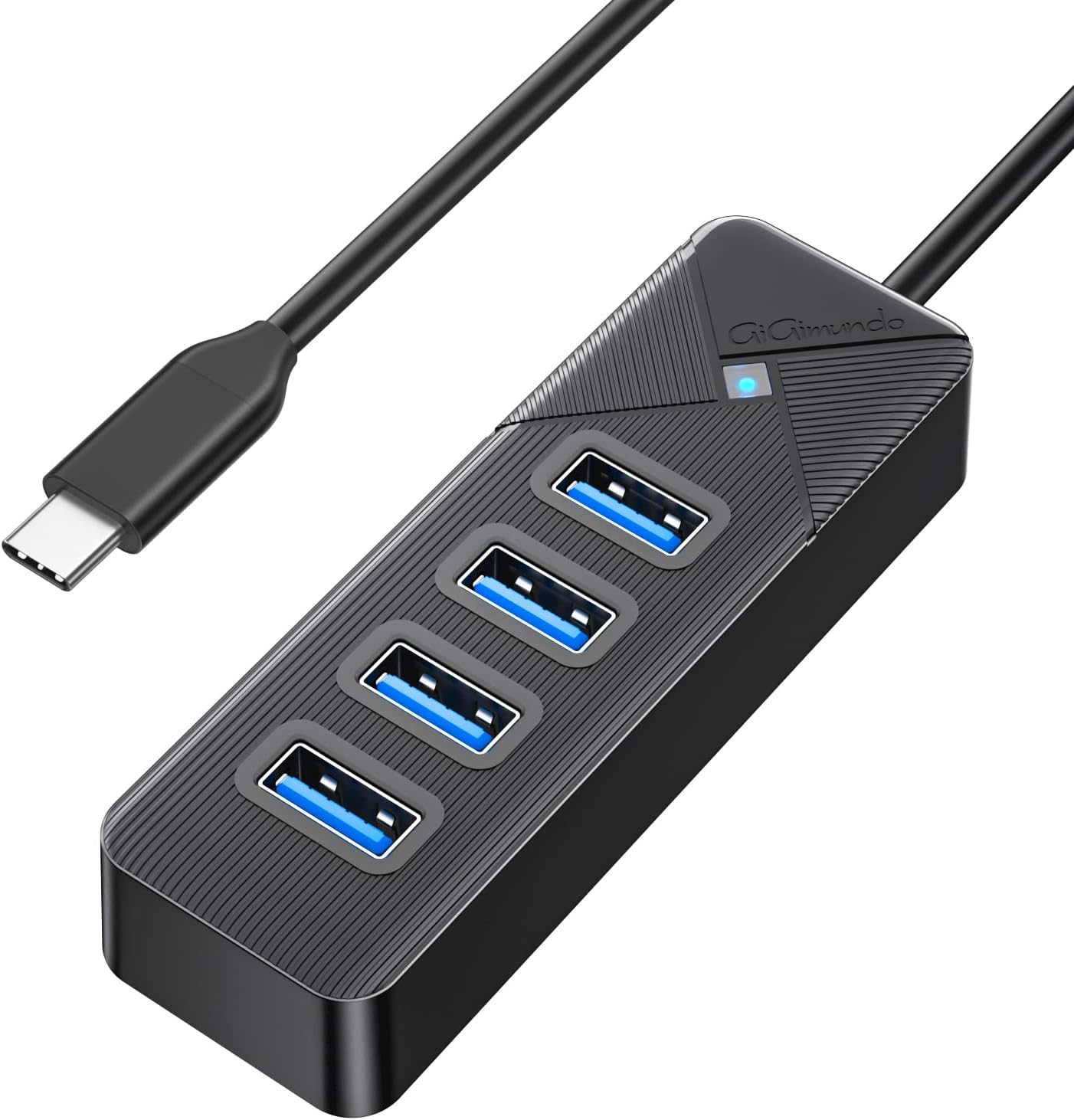 GiGimundo 4-Port USB C Hub for Lapt...
