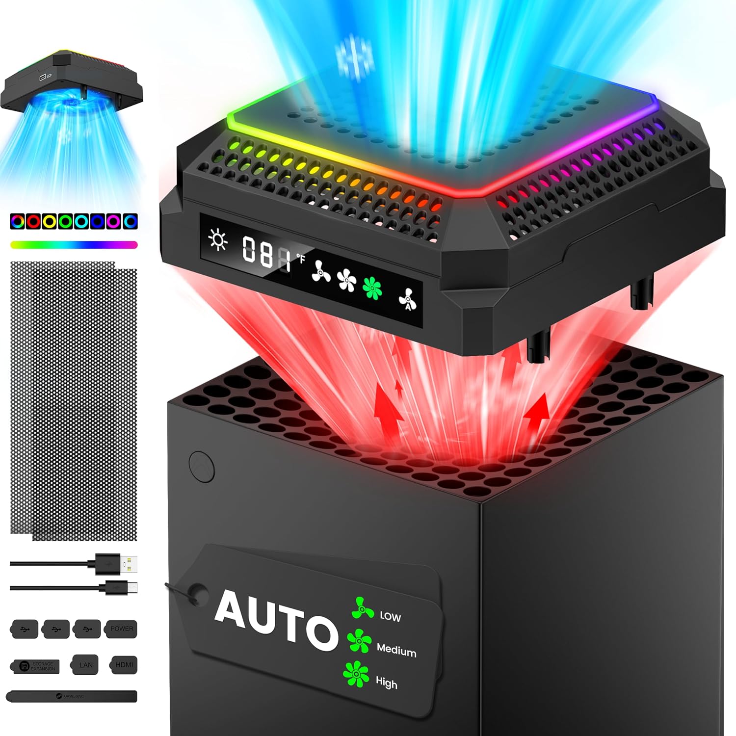 CATZARMOR Auto Cooling System Compa...