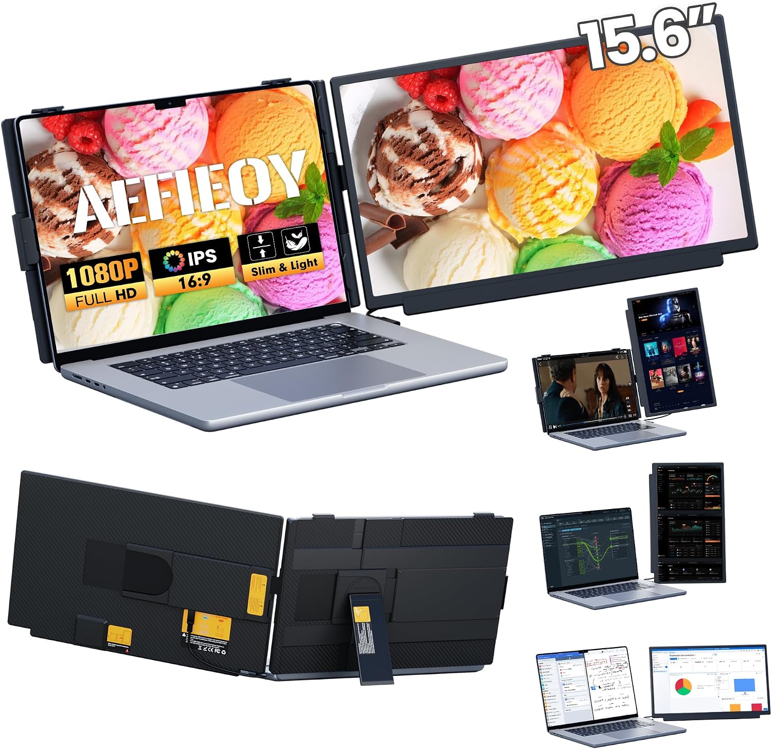 Upgraded Laptop Screen Extender, 15...