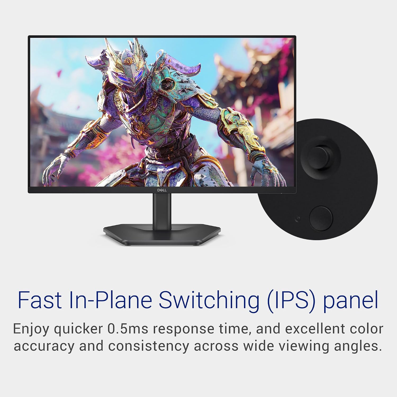 Dell 24 240Hz Gaming Monitor - SE2426HG - 23.8-inch FHD (1920x1080) 240Hz Display, in-Plane Switching (IPS) Technology, AMD FreeSync™ Premium, TÜV 3-Star, 2X HDMI, DisplayPort 1.4, Tilt - Image 5