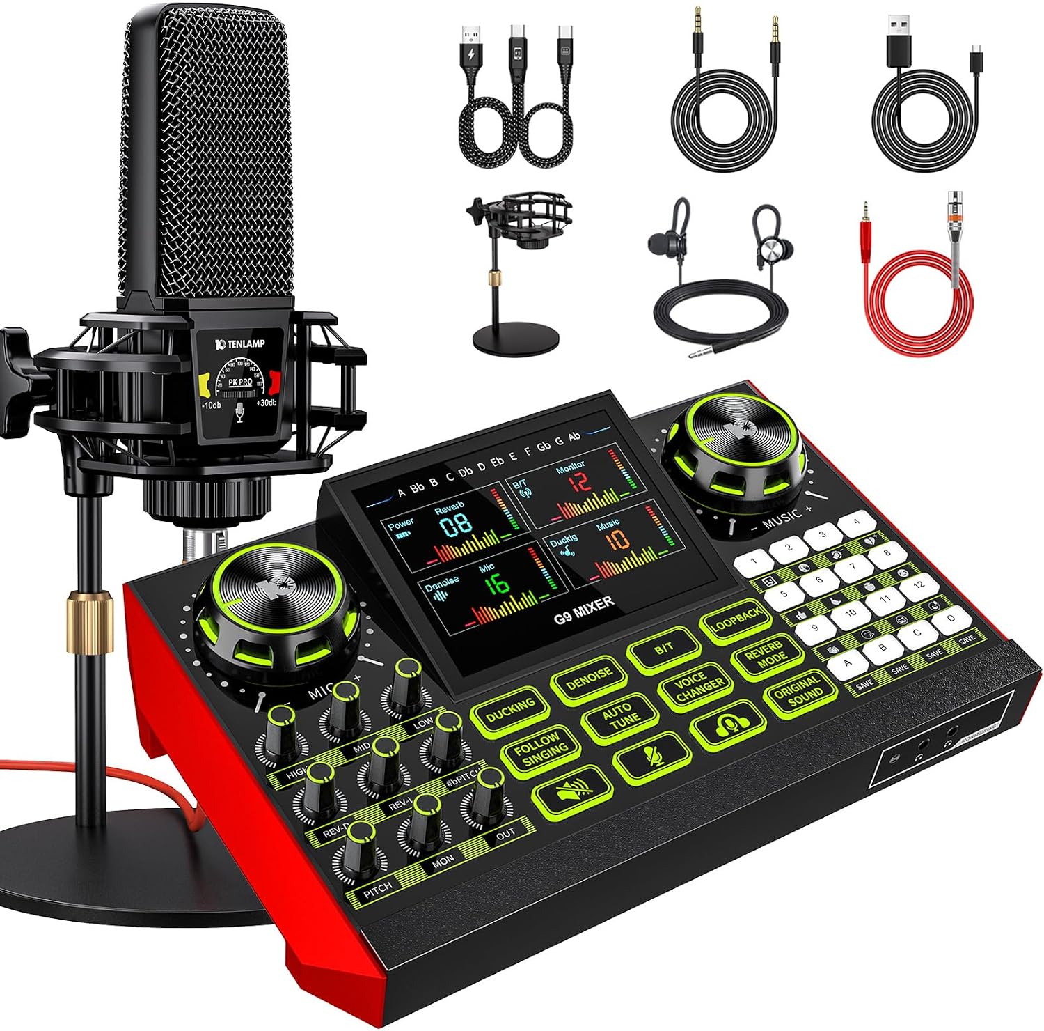 Podcast Equipment Bundle with Audio...
