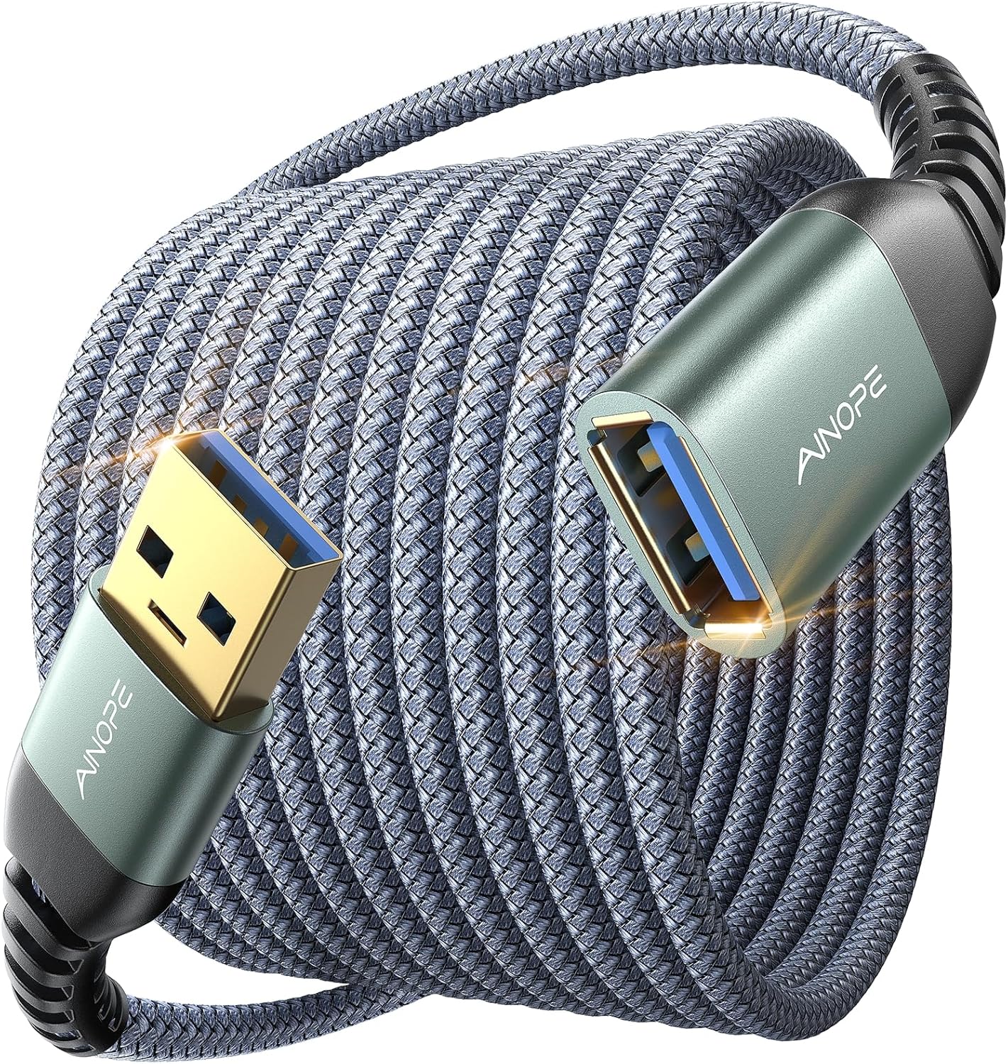 AINOPE USB Extension Cable 10FT USB...