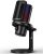 USB Gaming Microphone with Noise Cancellation and RGB Light