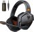 NUBWO Wireless Gaming Headset with Mic for Ps5 Ps4 PC, Zero Interference, 100-Hour Battery All-Day Play, 23ms Sync​ for Fortnite & Call of Duty/FPS Gamers, Triple Mode All Devices Compatible – Orange