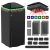 MENEEA Cooling Fan Dust Proof for Xbox Series X Console with Colorful Light