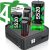 DINOSTRIKE Rechargeable Battery Pack & Charger Station for Xbox Series X|S, Xbox One Controllers – Includes 4 Battery Packs for Xbox with USB-A & USB-C Charging