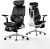 Hbada E3 Pro 2026 Edition Ergonomic Office Chair, Mesh Desk Chair with 3-Zone Floating Lumbar Support, Upgraded 4D Headrest, 720° Armrests, Black with Footrest