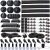 311Pcs Cable Management Organizer Kit 4 Cable Sleeve Split